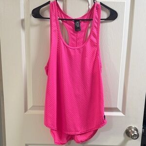 CTN Body Bright Pink Racerback Workout Tank Top